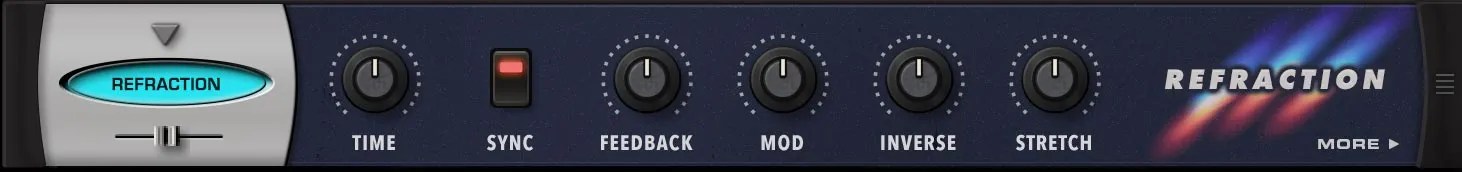 Omnisphere 3 Refraction Delay effect
