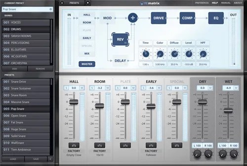 Overloud REmatrix - Multilayer Convolution Reverb