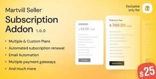Martvill - Seller Subscription Add-on 1.3
