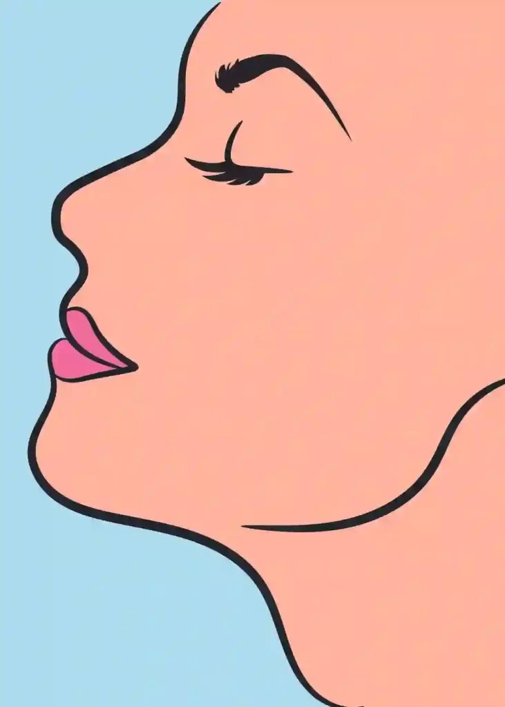 How to draw a girl face