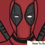 How To Draw Deadpool | Step By Step | Storiespub