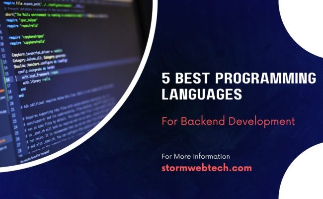 5 Best Programming Languages For Backend Development 2023