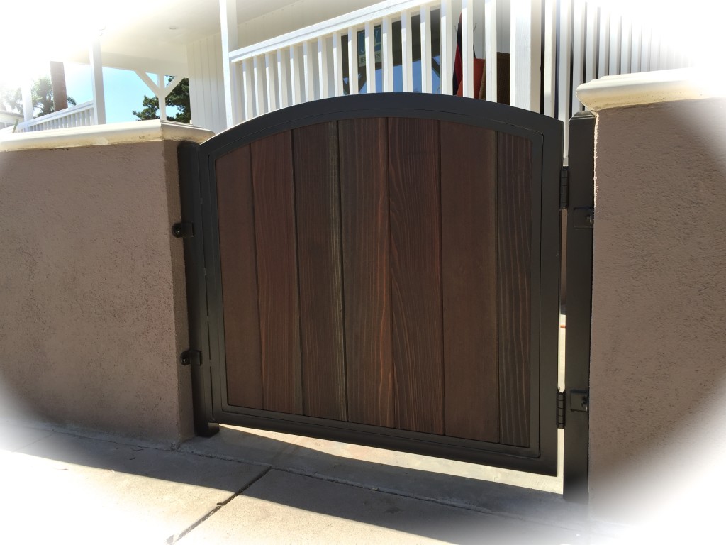Home Custom Steel Framed And Wood Framed Gates In Lakewood And Bellflower