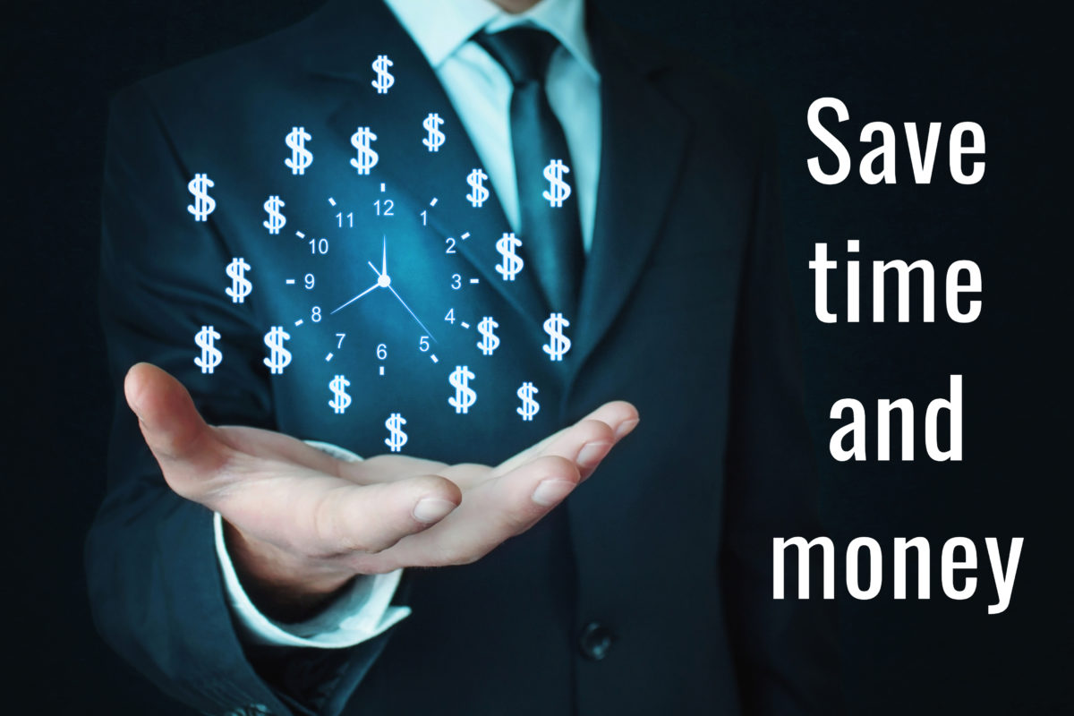 Save time and money quote