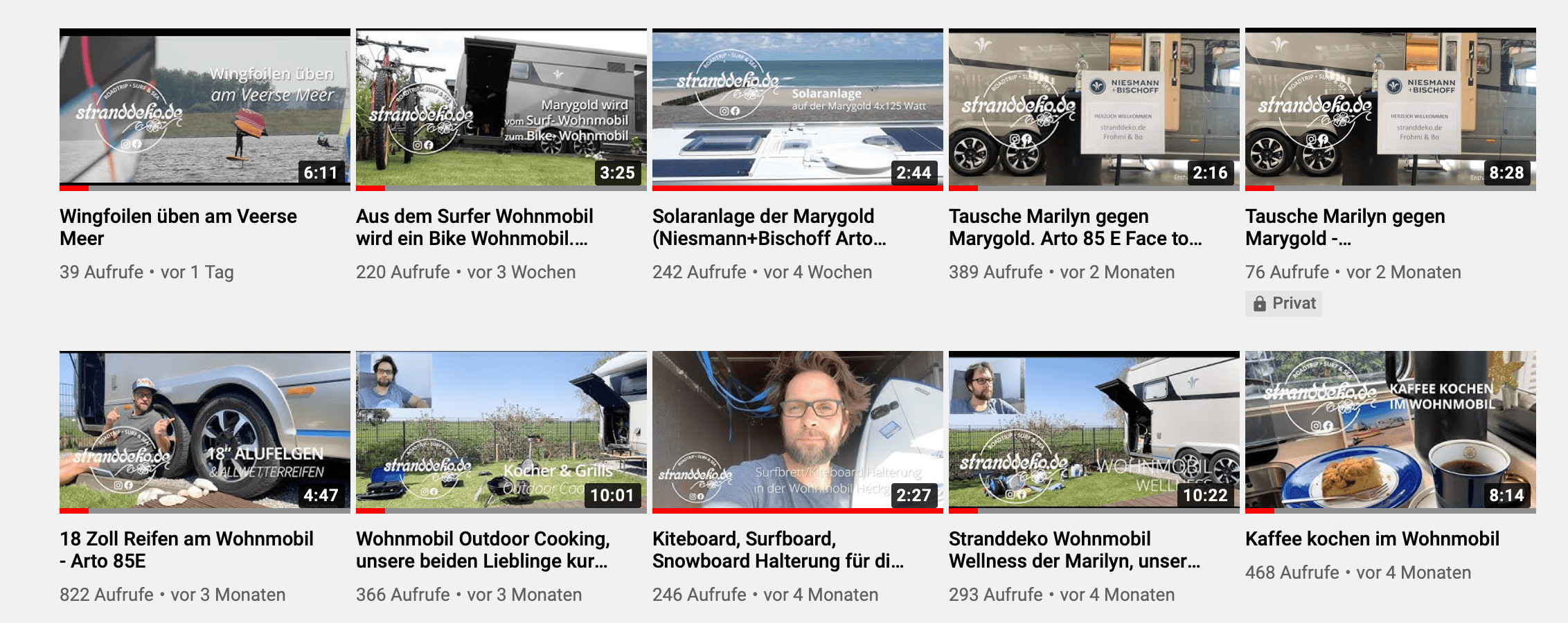 Stranddeko Youtube - Stranddeko goes YouTube