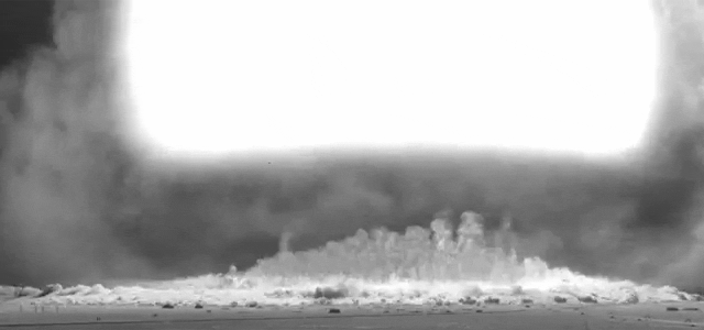 Atomic Bomb Sound Explosion And Blast Effects On Hd Video