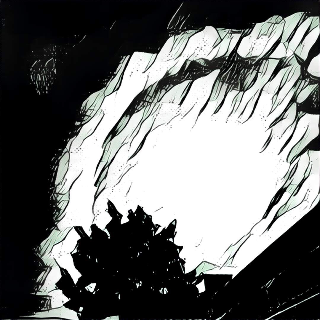 the high-contrast treatment.