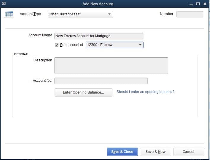 How Do I Set Up An Escrow Account in QuickBooks?