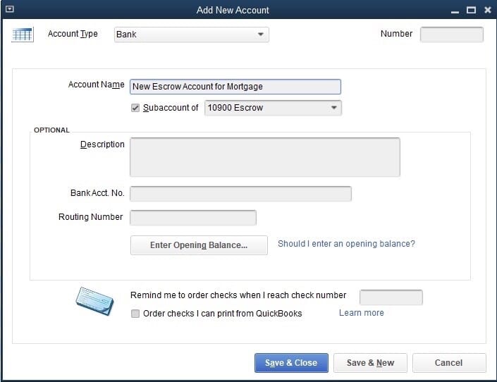 How Do I Set Up An Escrow Account in QuickBooks?