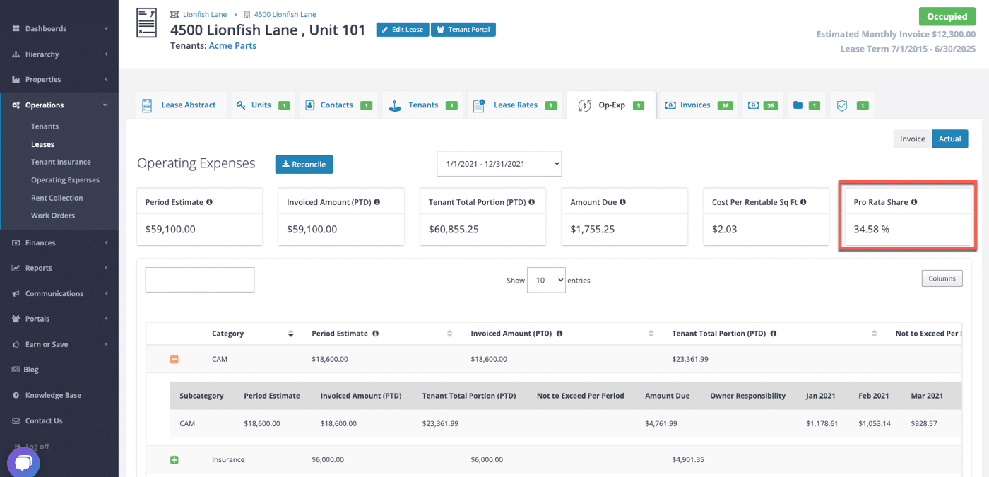 How to Run a CAM Reconciliation Report in STRATAFOLIO
