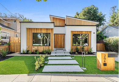 Close up of permit-ready architectural for home