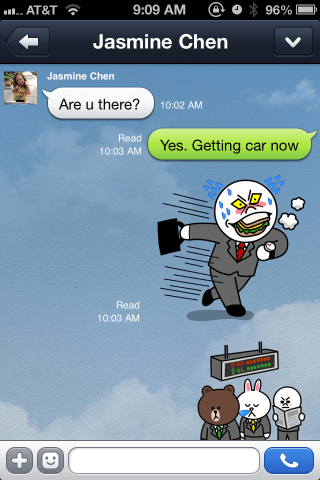 Line Sticker Example