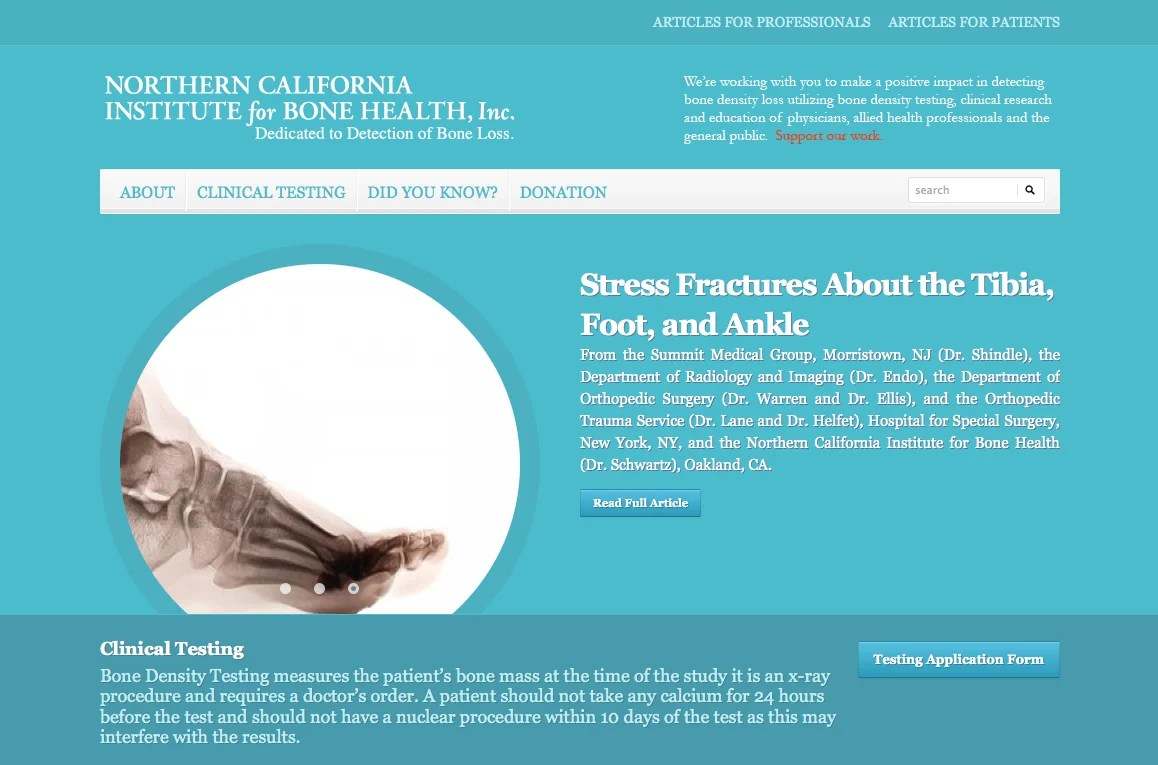 Website Bone Health