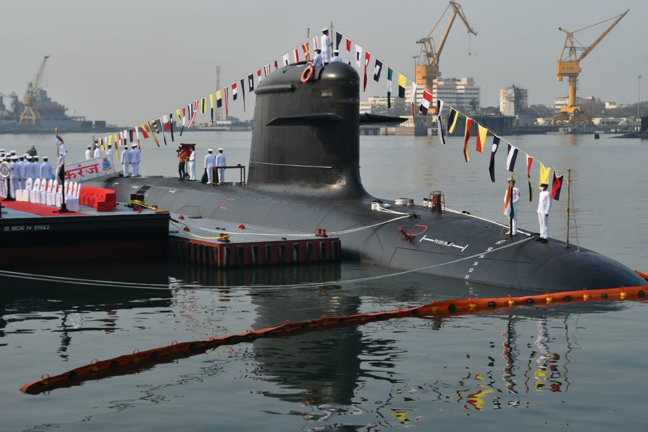 INS Karanj was commissioned at Naval Dockyard, Mumbai on Wednesday | Photo: Indian Navy