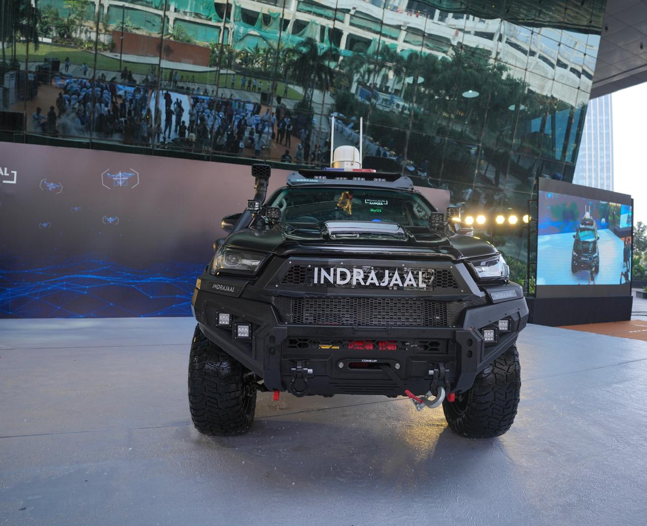 Indrajaal Ranger Anti-Drone Patrol Vehicle | Photo: Indrajaal Drone Defence