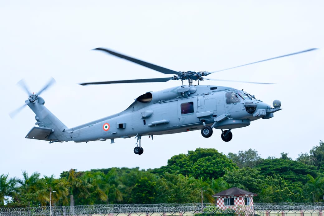 Commissioning of INAS 335 MH-60R Unit on December 17, 2025 | Photo: Indian Navy