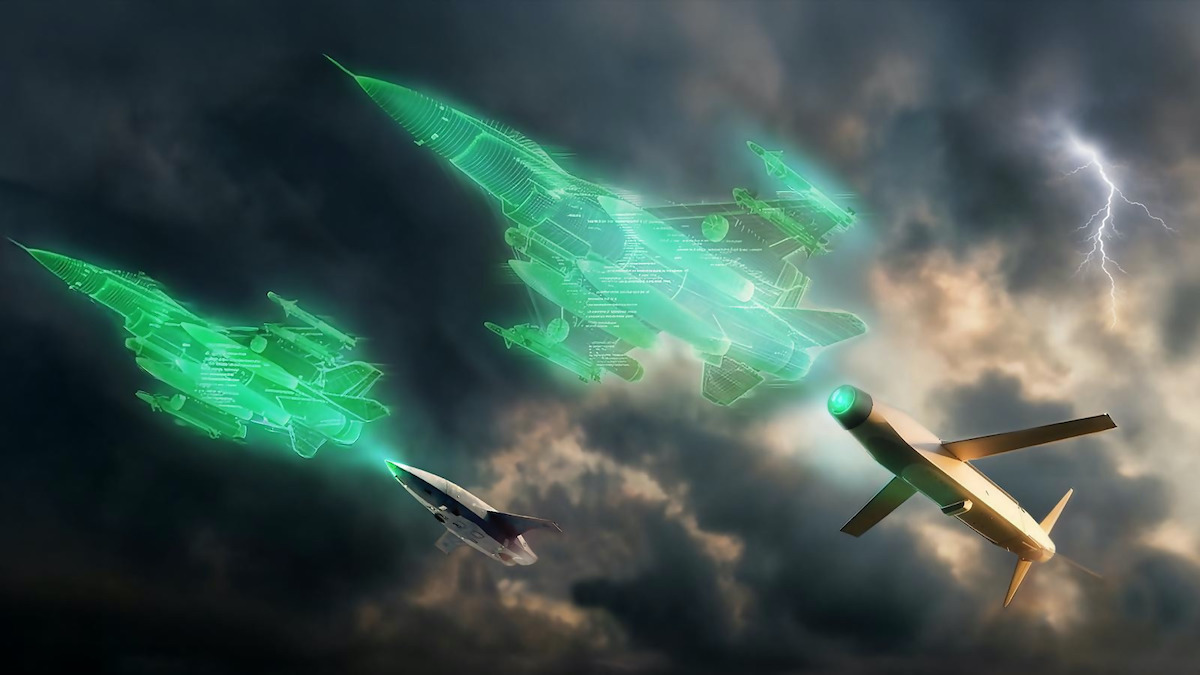 Representative illustration of the Storm Shield miniature electronic warfare system | Image: Rafael