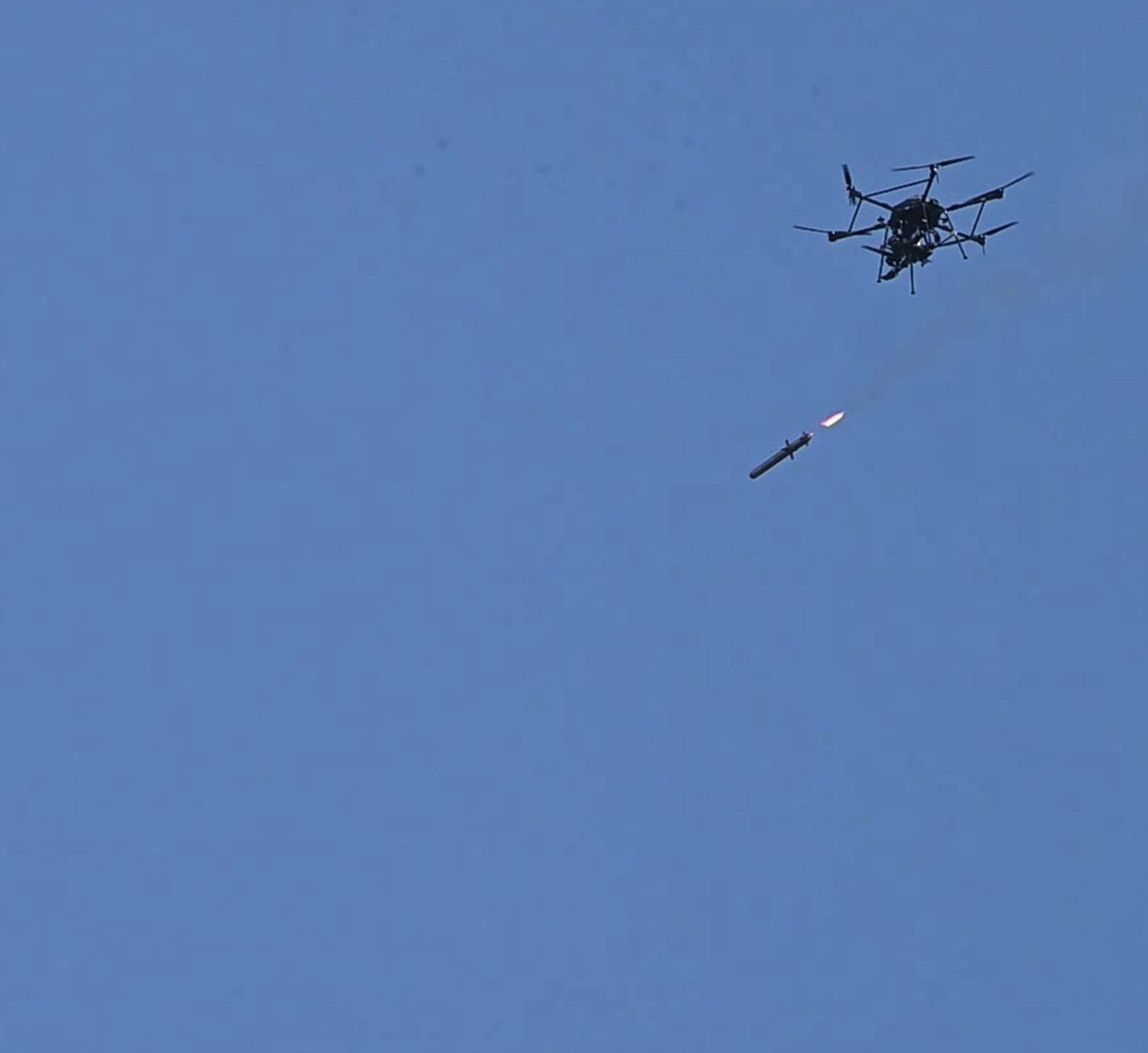 Unmanned Aerial Vehicle Launched Precision Guided Missile (ULPGM)-V3 trials | Photo: Indian Ministry of Defence