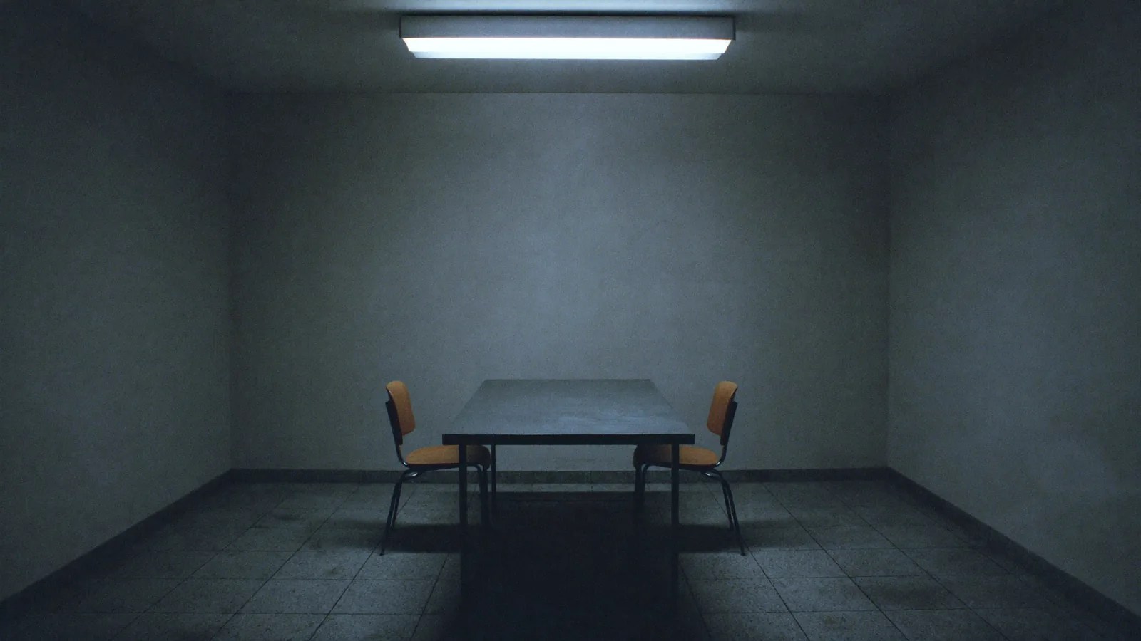 Is Adolescence worth watching, evoked by a bleak interview room
