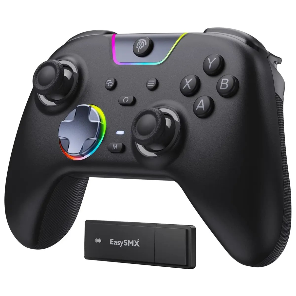 EasySMX X05Pro Multiplatform Wireless Gaming Controller with Quiet Button - Black