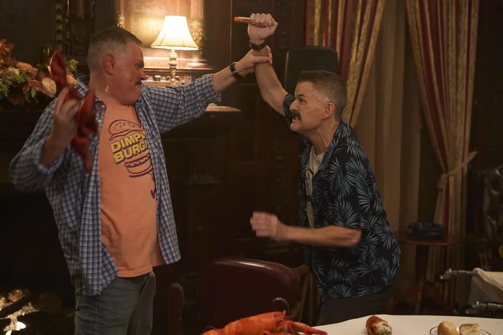 Kevin Heffernan and Steve Lemme in Super Troopers 3 (2026).
