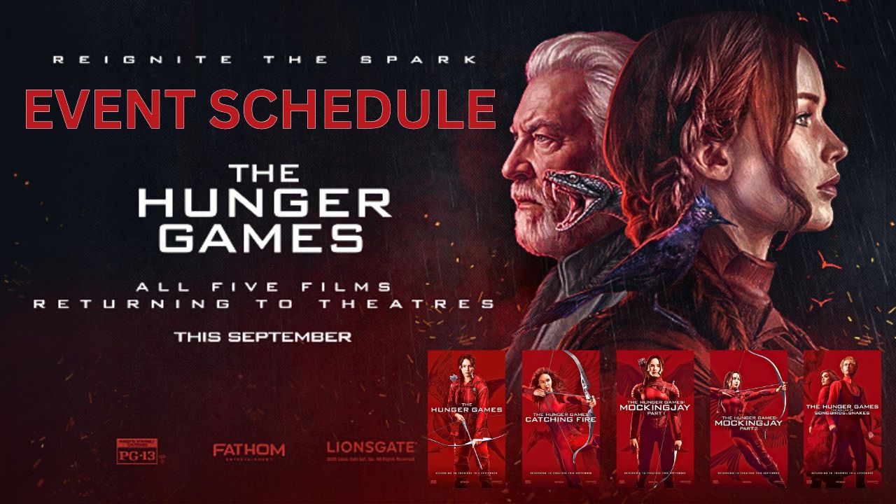 The Hunger Games: All Five Films Event Schedule & Ticket Info