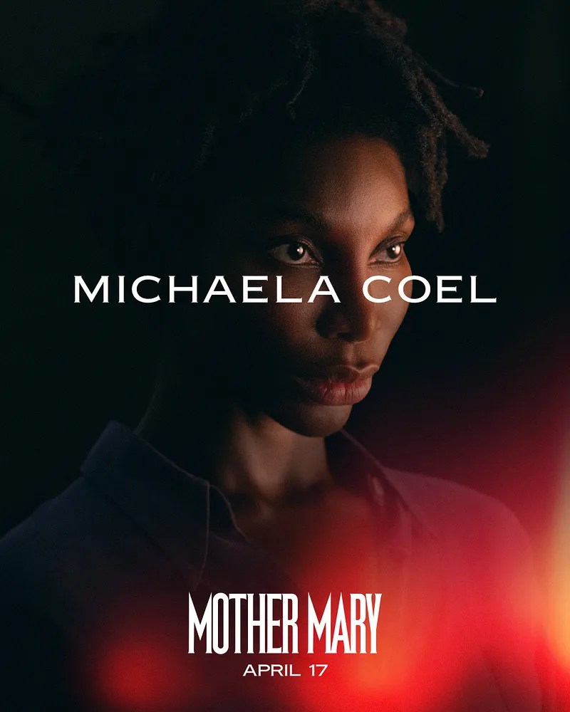 Mother Mary (2026) Michaela Coel Movie Poster.