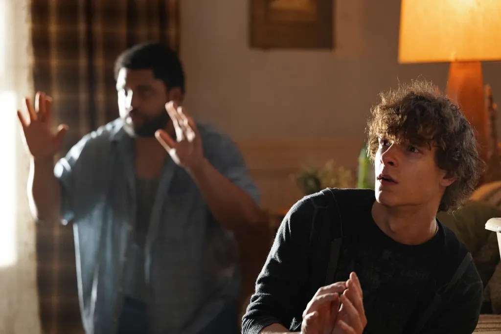 O’Shea Jackson Jr. and Mason Thames in Idiots (2026).