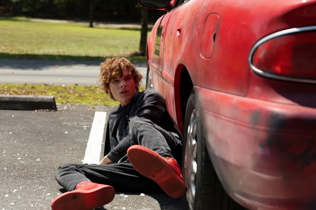 Mason Thames in Idiots (2026).