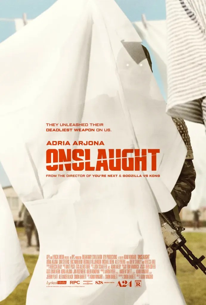 Onslaught (2026) Soldiers Movie Poster.