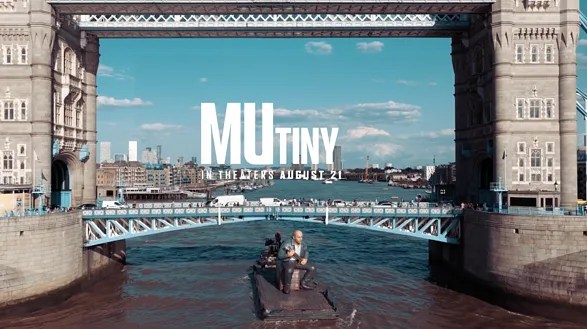 Mutiny on Thames - River Thames Boat Stunt.