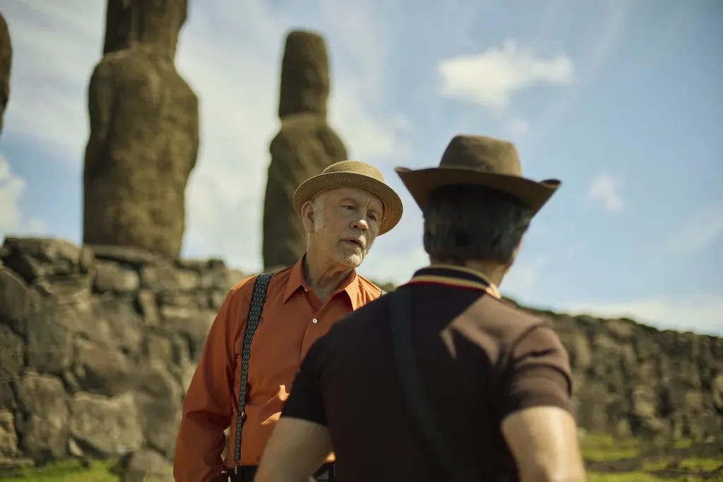 John Malkovich and Sam Rockwell in Wild Horse Nine (2026).