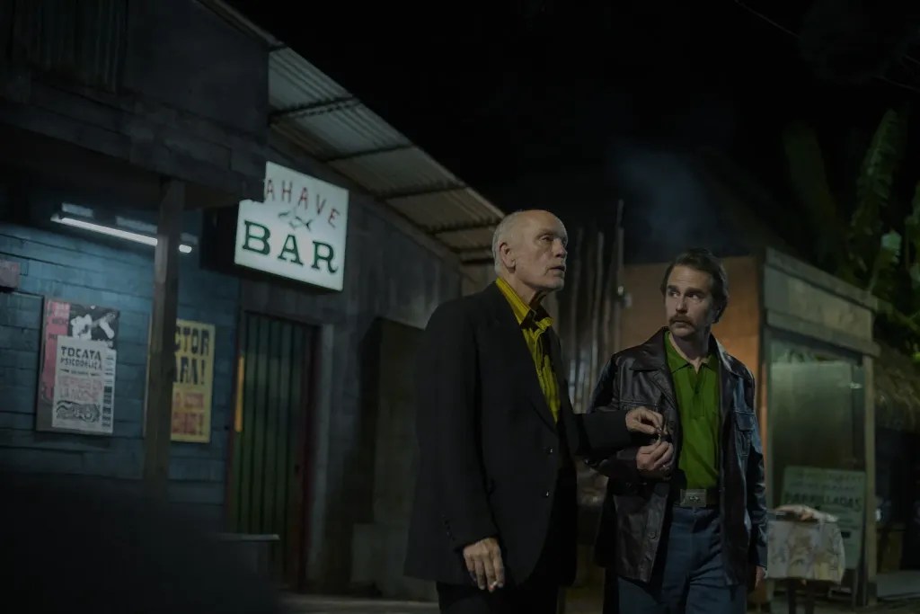 John Malkovich and Sam Rockwell in Wild Horse Nine (2026).