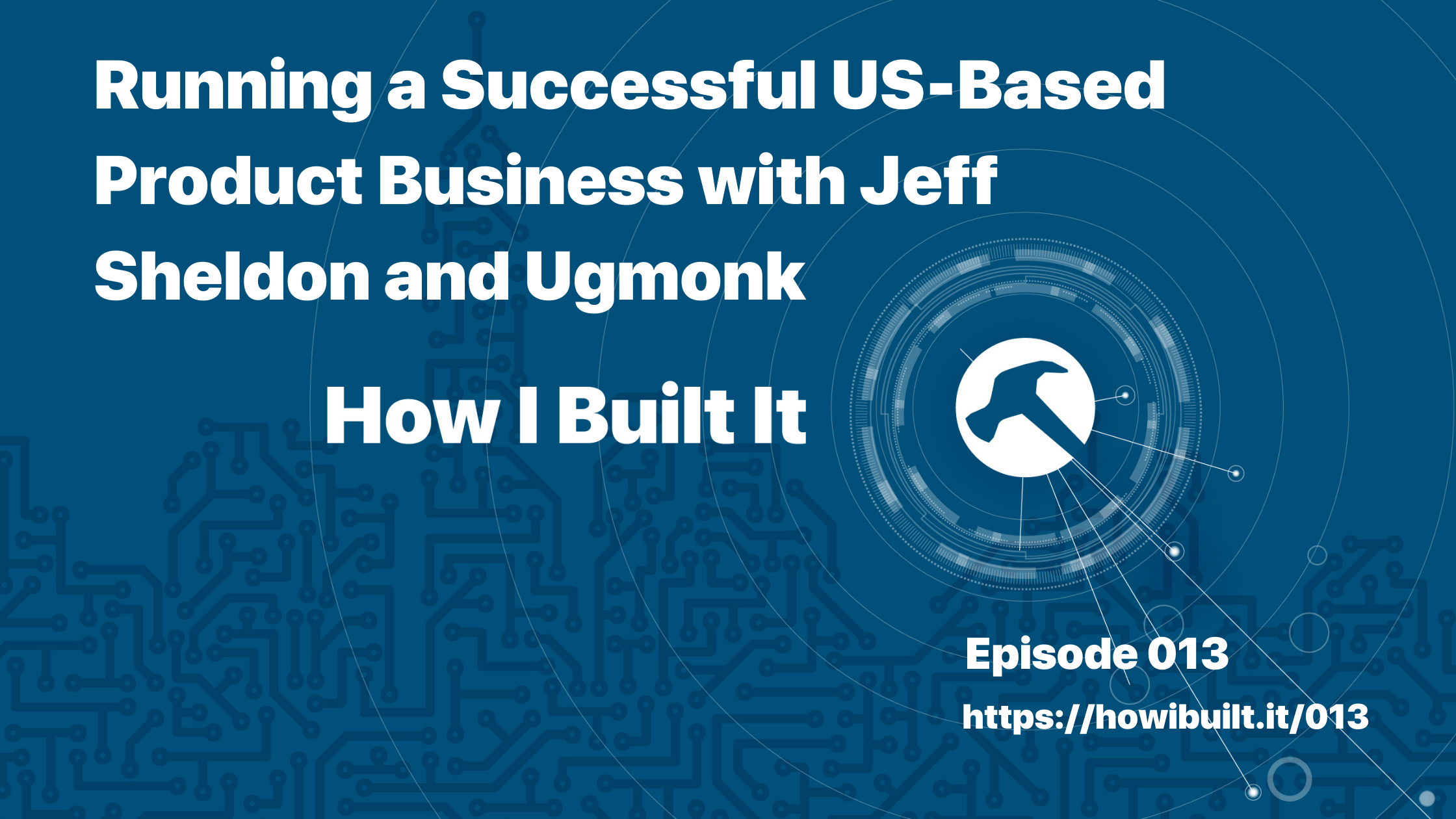 Running a Successful US-Based Product Business with Jeff Sheldon and Ugmonk