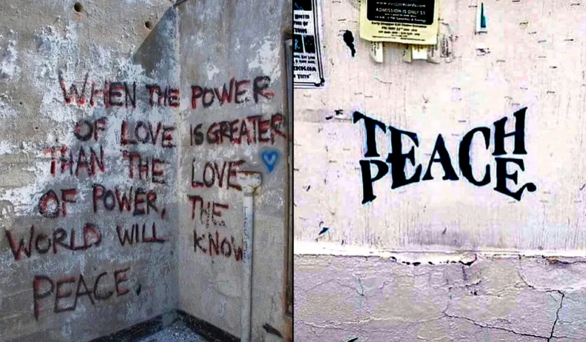 Teach Peace (15 Photos)