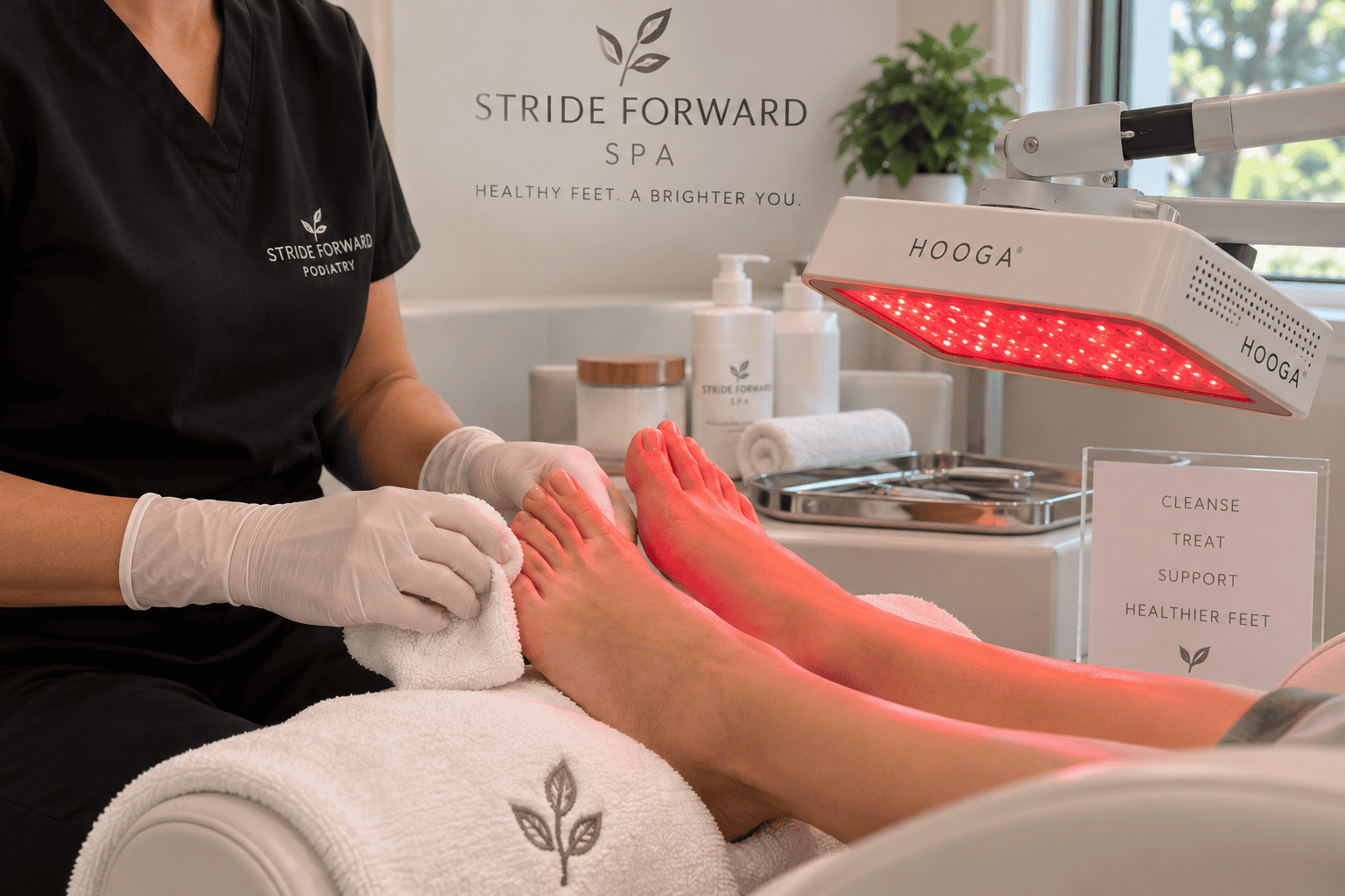 antifungal pedicure