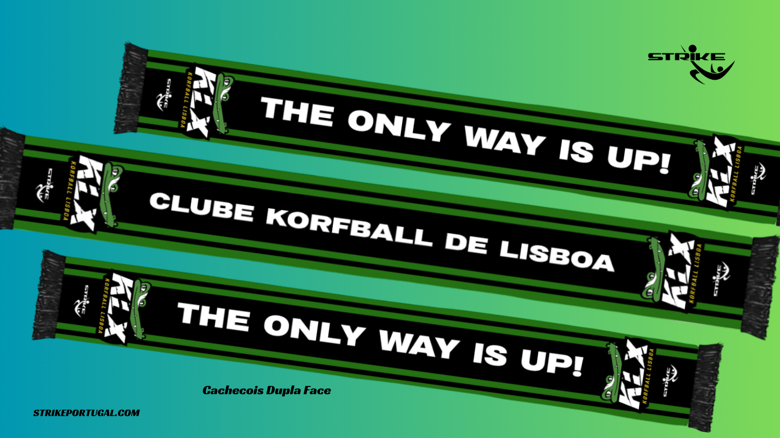 Cachecóis dupla face