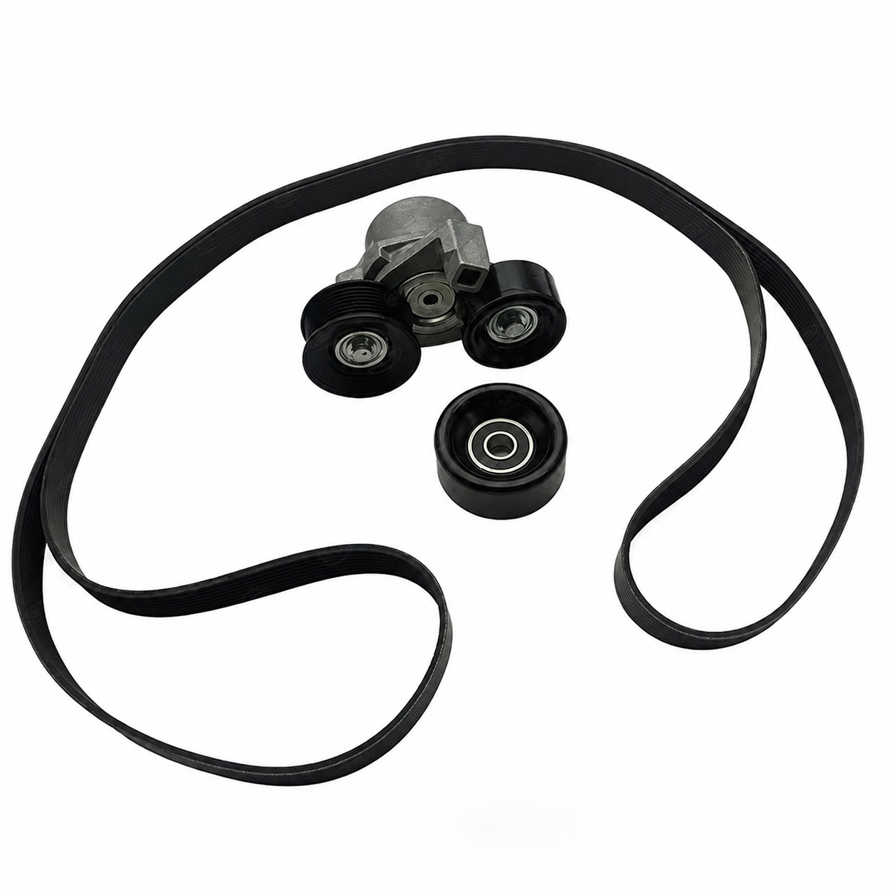 Heavy-Duty Serpentine Belt Drive Component Kit for Ford F250 F350 F450 F550 Super Duty 1999-2006