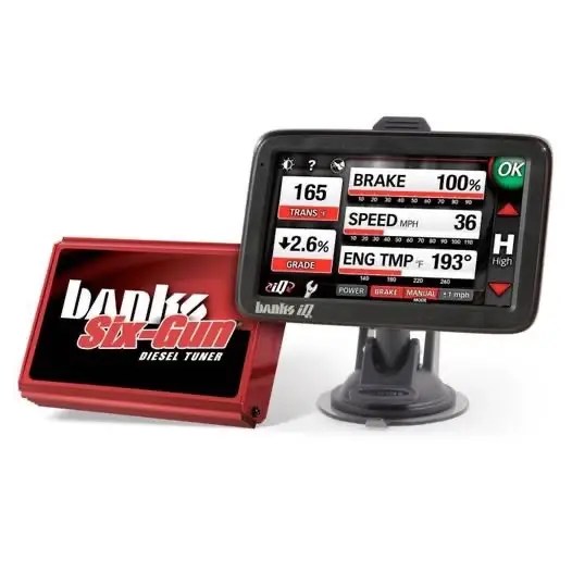 Banks Power 63899 Six-Gun Diesel Tuner with iDash | 6.6L Duramax LMM 2007.5–2010 | NEW