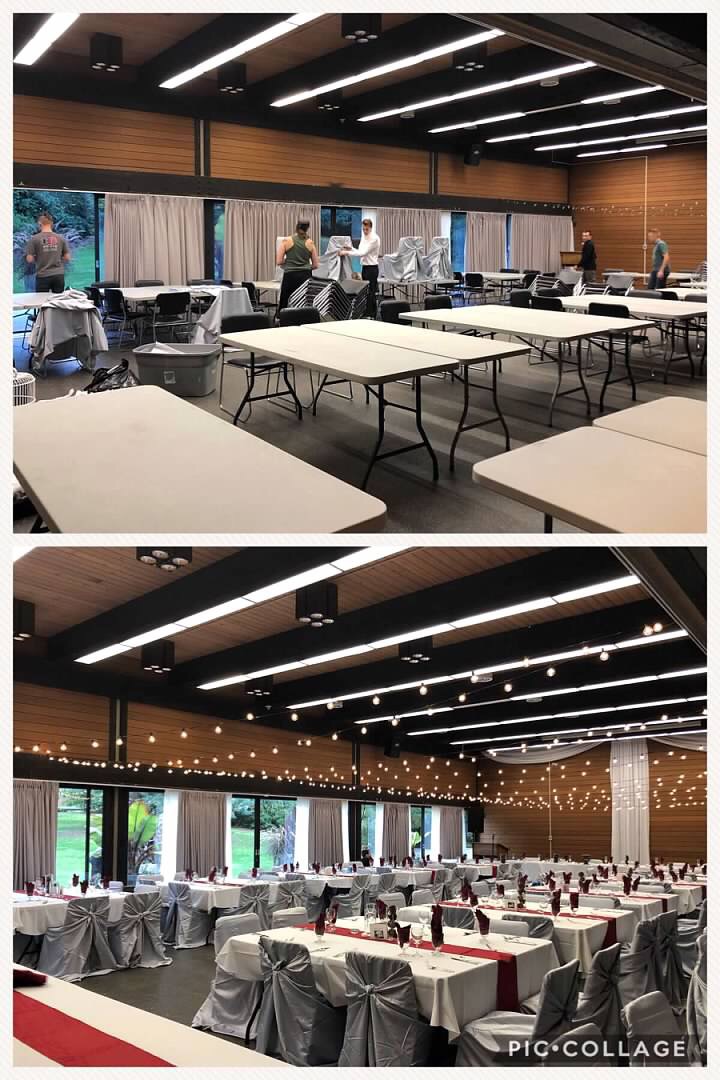 Before & After at VanDuesen Botanical Gardens in Vancouver