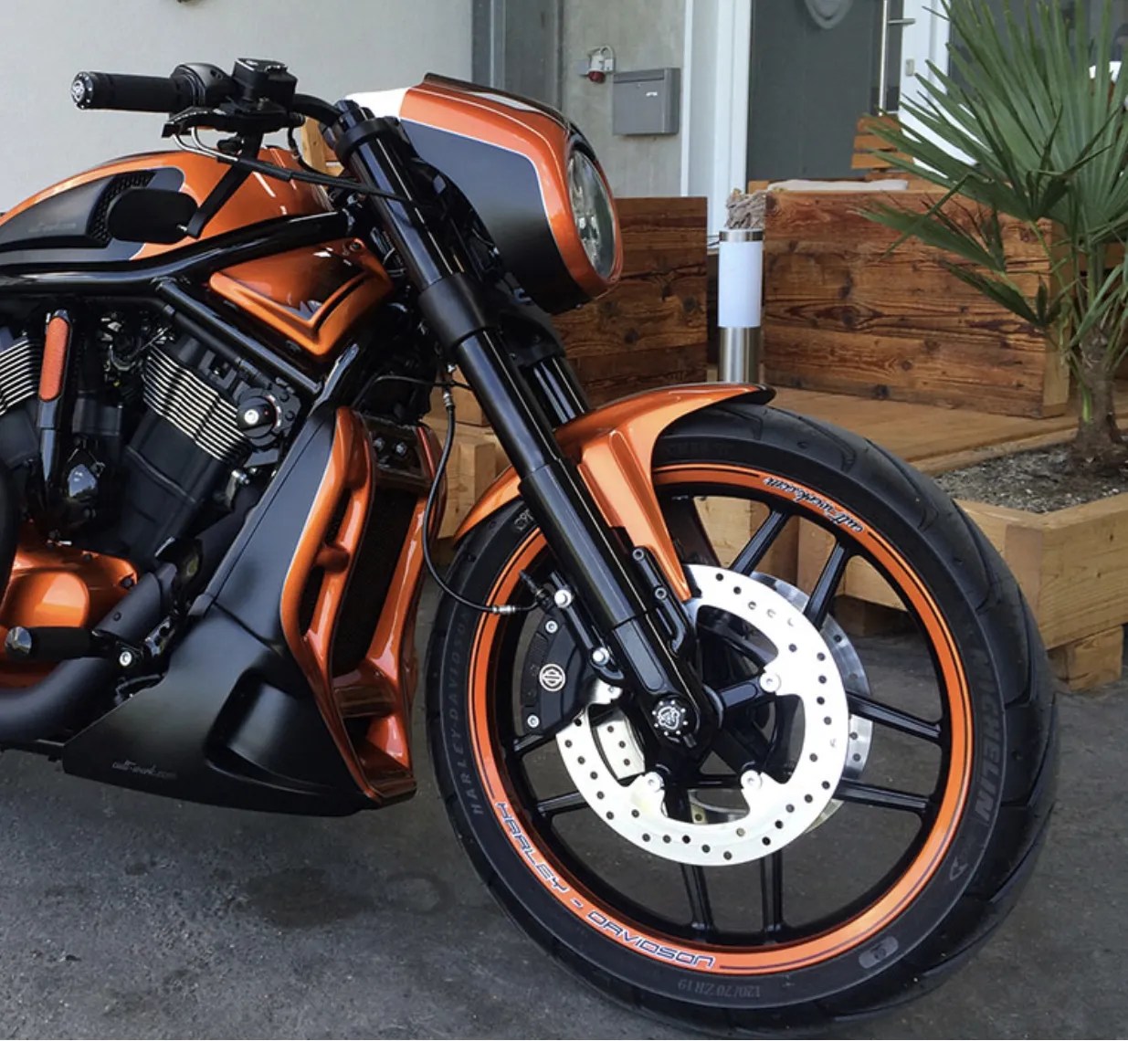 2012+ V-Rod V1 Front Fender - Stringer Collective