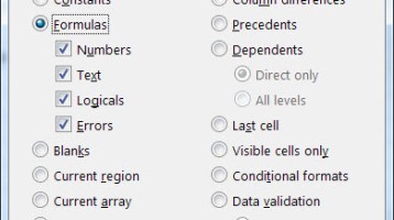 Highlight Every Cell Containing a Formula