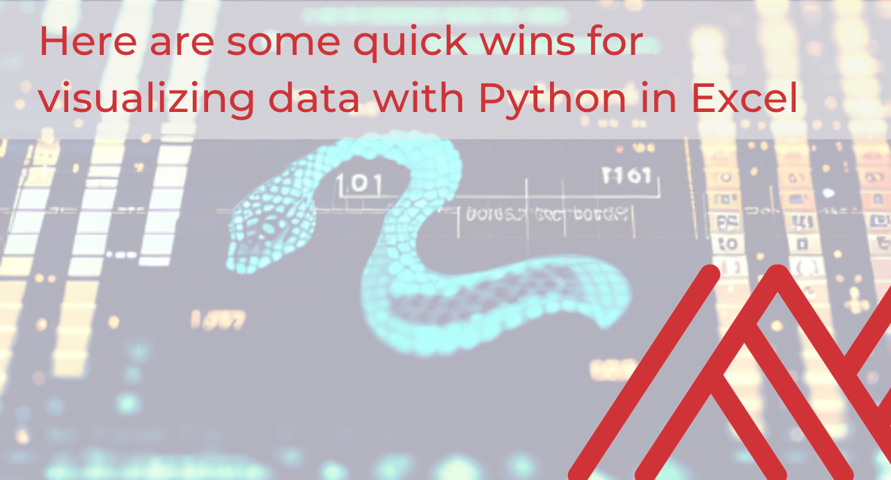 Python in Excel data viz quick wins