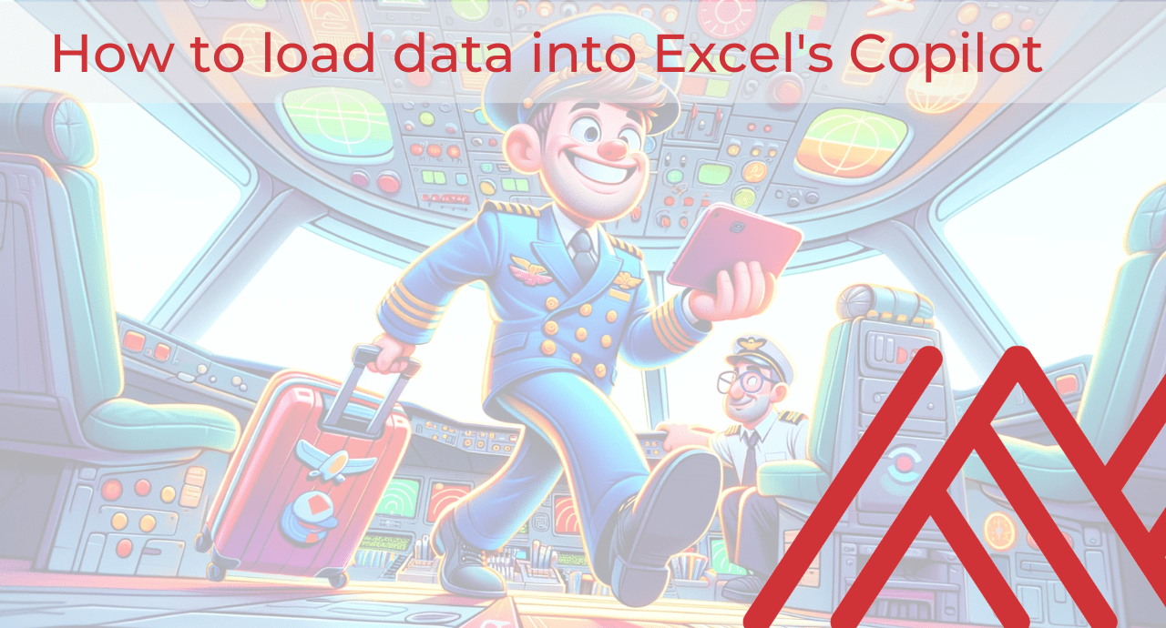 Load data into Excel copilot cover