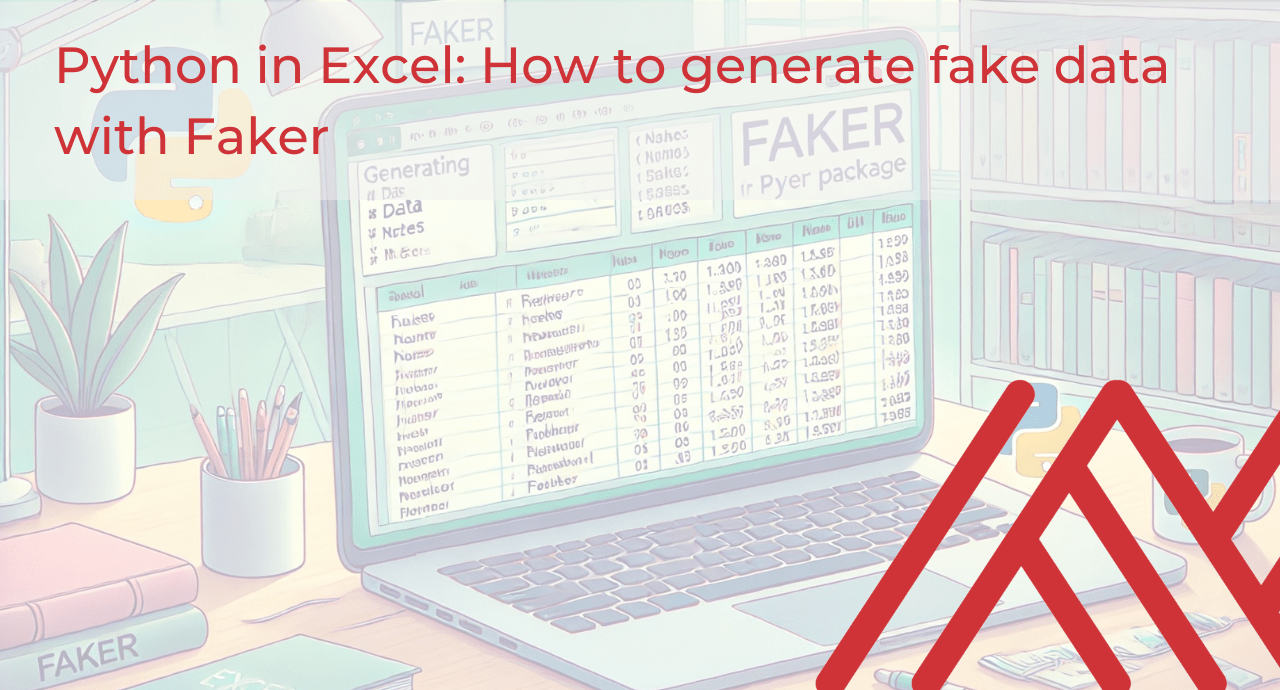 Python in Excel generate with faker cover