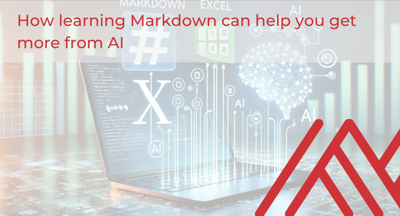 Learning Markdown for AI cover