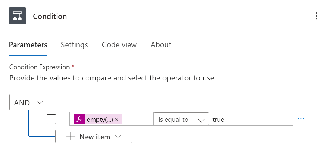 Power Automate check is empty 