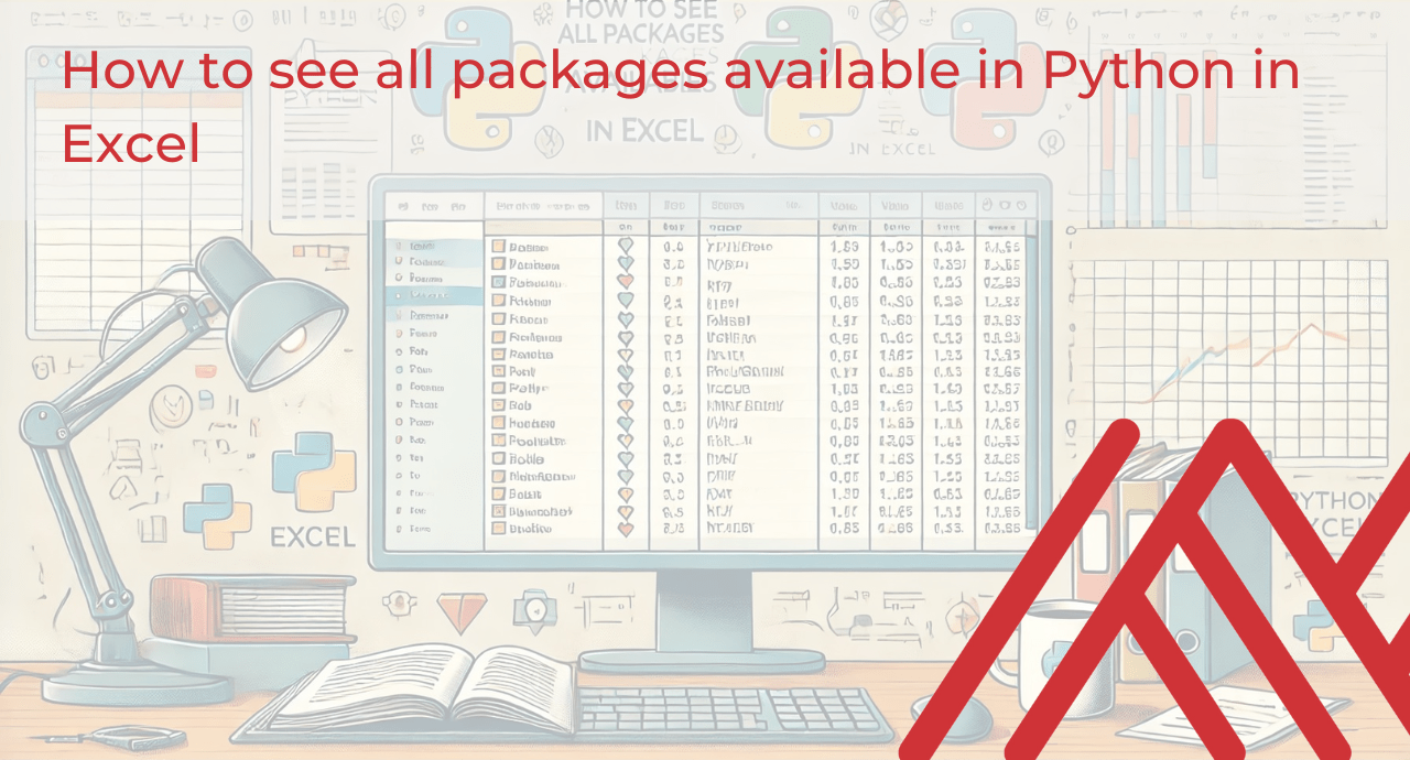 Python in Excel see packages cover