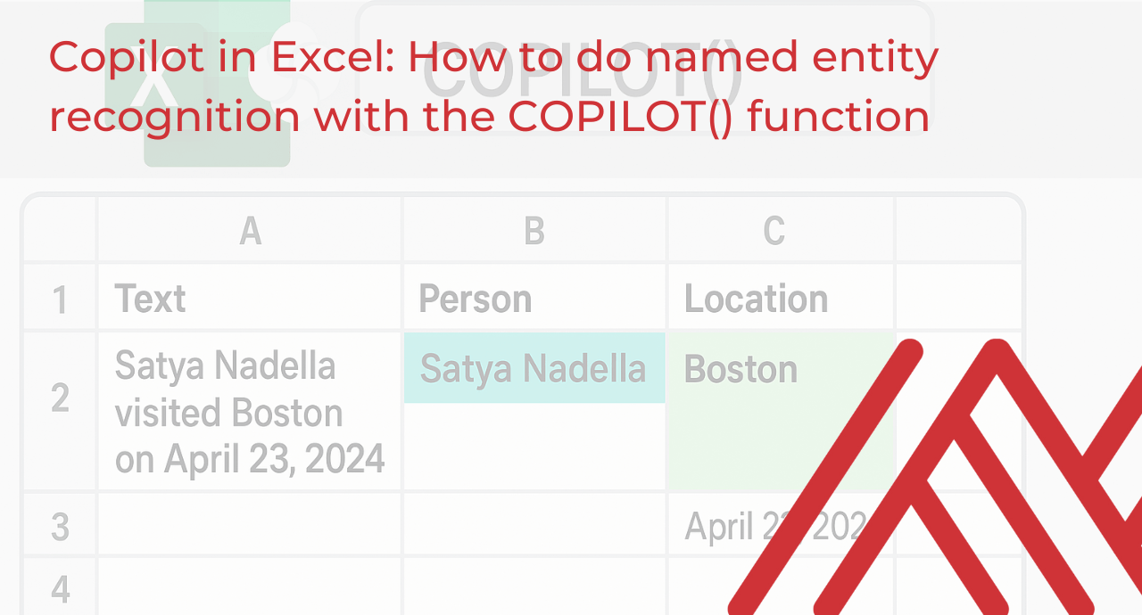 Named entity recognition Copilot demo