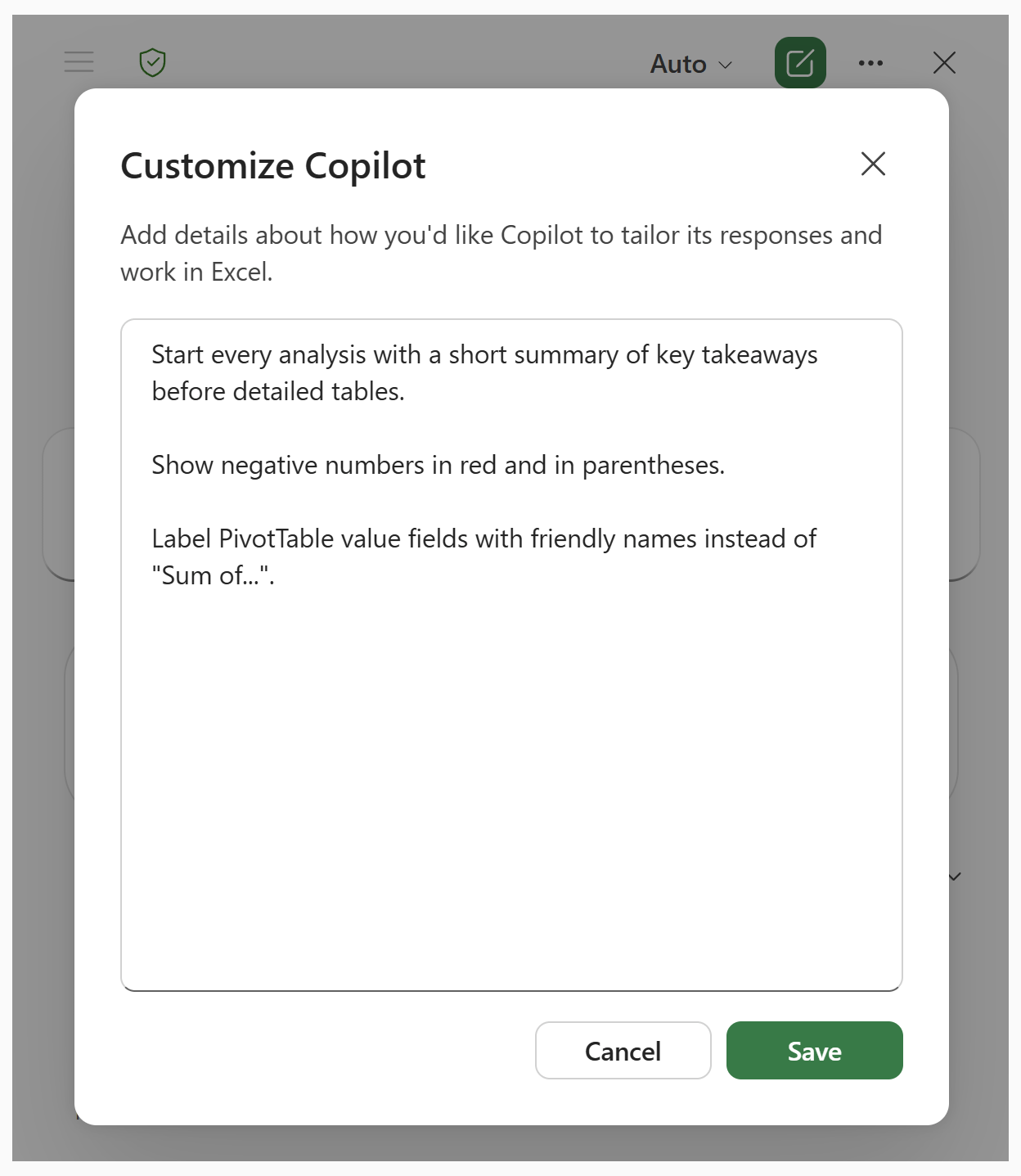 Customize Copilot